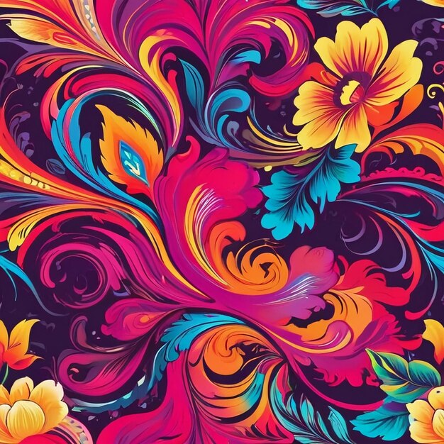 Background colorful design ai generated best quality hyper realistic wallpaper image