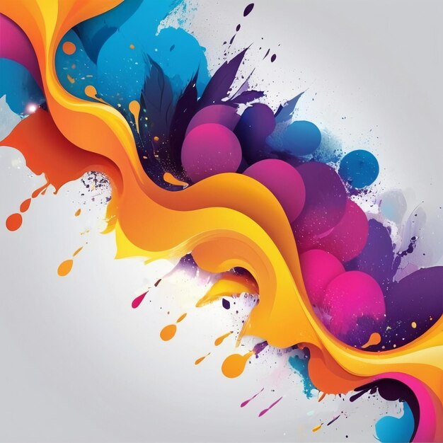 Background colorful design ai generated best quality hyper realistic wallpaper image