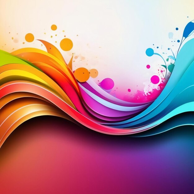 Background colorful design ai generated best quality hyper realistic wallpaper image