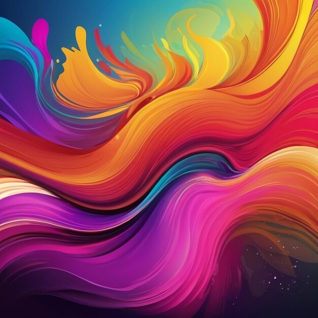 Background colorful design ai generated best quality hyper realistic wallpaper image