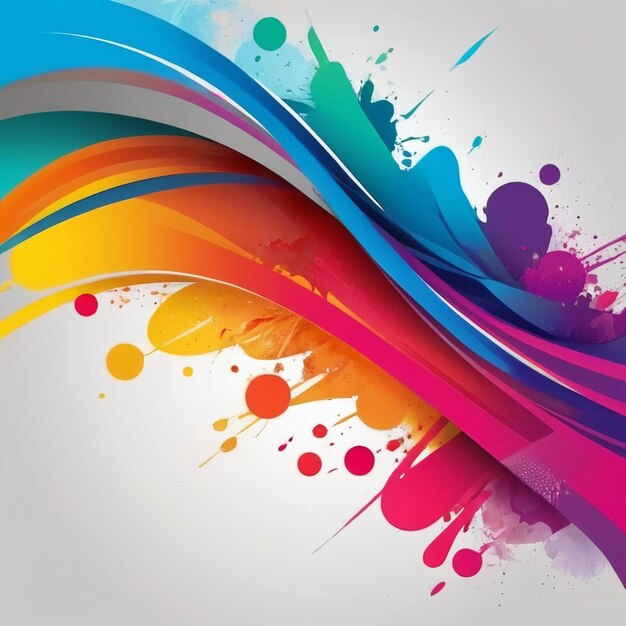 Background colorful design ai generated best quality hyper realistic wallpaper image