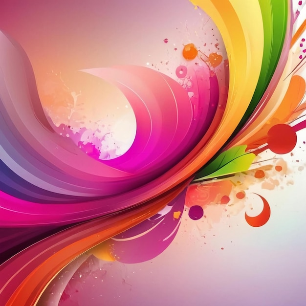 Background colorful design ai generated best quality hyper realistic wallpaper image