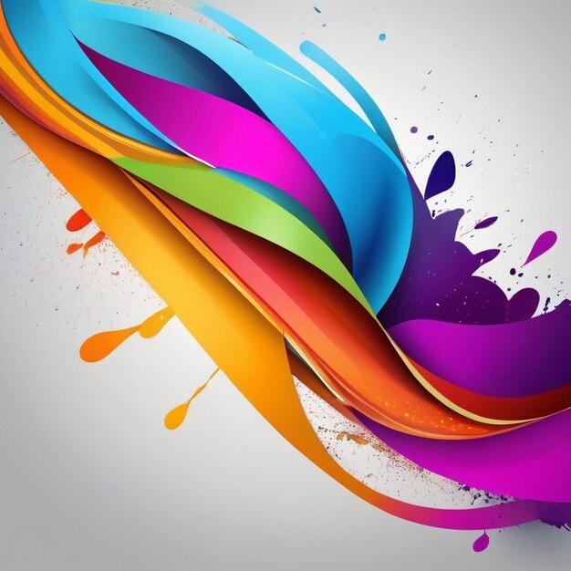 Background colorful design ai generated best quality hyper realistic wallpaper image