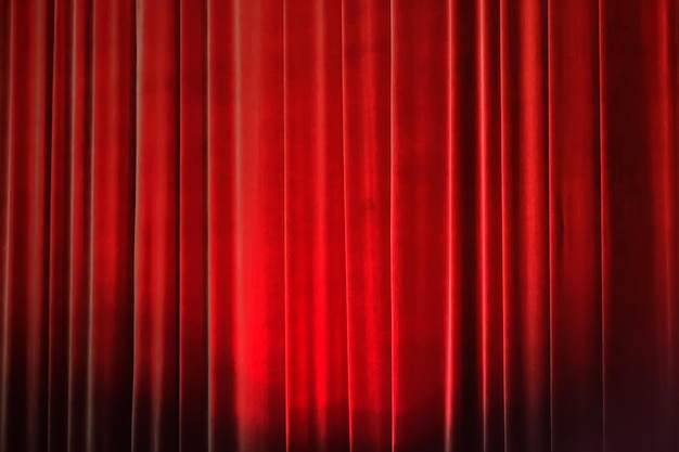 Background concert curtain red Theater curtains