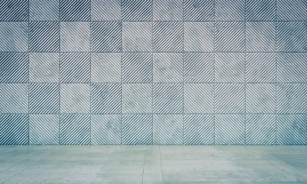 Background of a concrete floor and wall