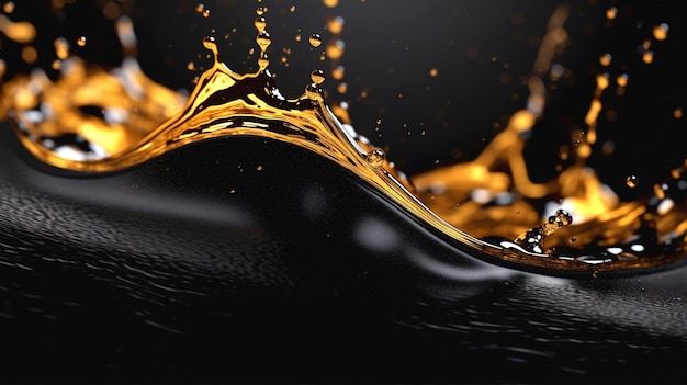 Photo background containing various liquids