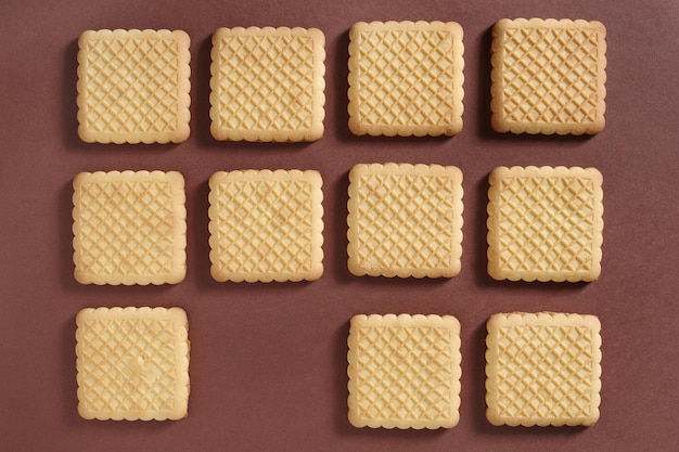 Background of cookies