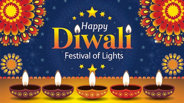 background design banner poster happy creative card india wallpaper celebration diwali we