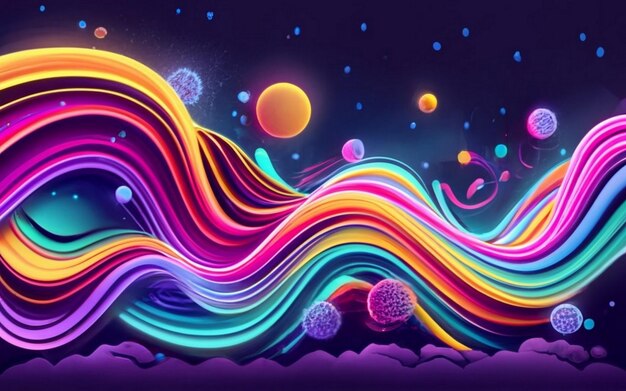 Background design motion abstract color gradients