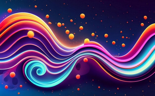 Background design motion abstract color gradients