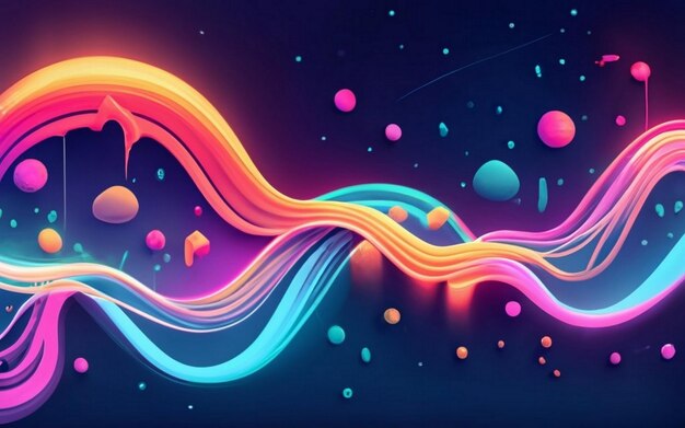 Background design motion abstract color gradients