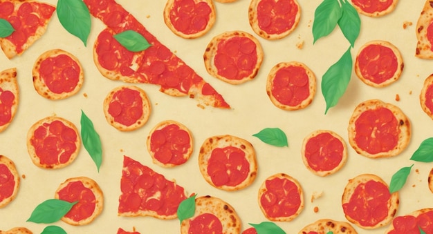 background design pizza