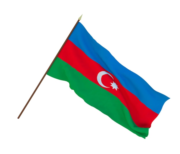 Background for designers illustrators National Independence Day Flags of Azerbaijan