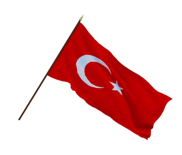 Background for designers illustrators National Independence Day Flags of Turkey