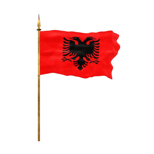 Background for designers National Day National flag of Albania