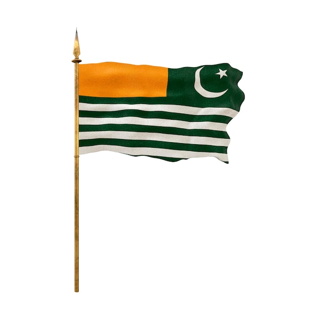 Background for designers National Day National flag of Azad Kashmir