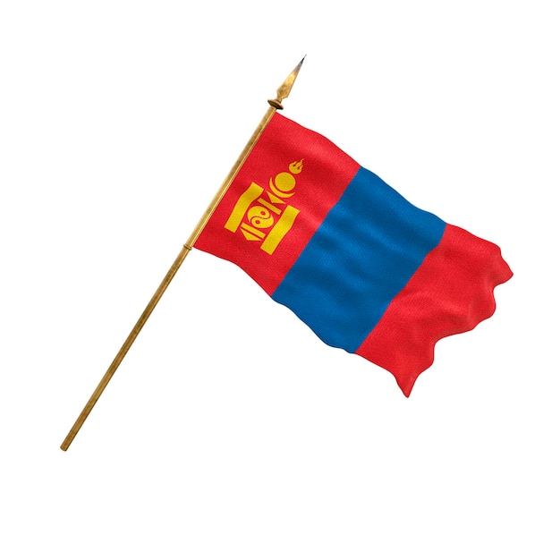 Photo background for designers national day national flag of mongolia