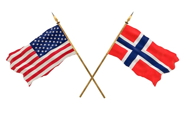 デザイナーのナショナルデーの背景アメリカ合衆国アメリカ合衆国とブーベ島の国旗