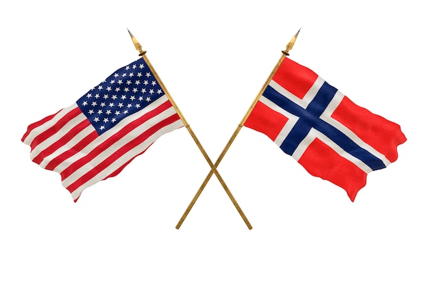 デザイナーのナショナルデーの背景 アメリカ合衆国アメリカ合衆国とスバールバル諸島の国旗