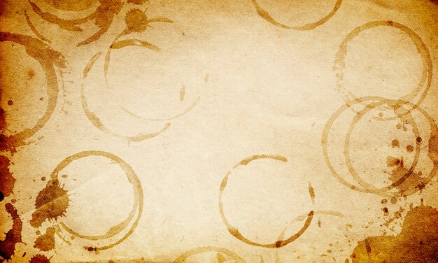 background  drink  brown   coffee, coffee Cup , coffee spots,   grunge background  old paper,