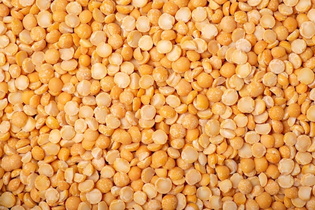 Background of dry yellow pea