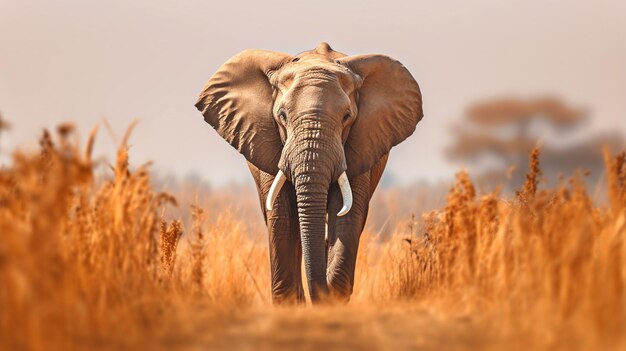 Background for elephant