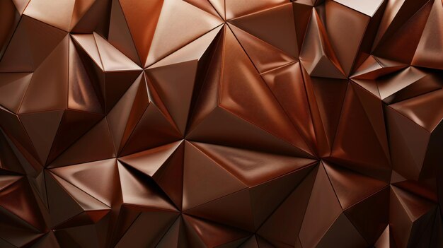 Background featuring sharp brown geometric shapes