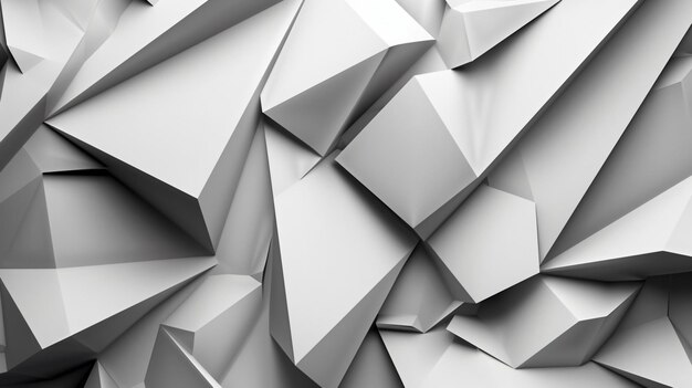 Background featuring sharp gray geometric shapes