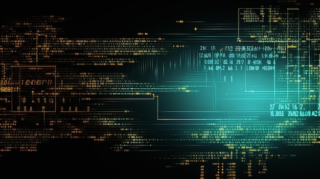 Premium Photo | A background filled with lines of code and programming ...