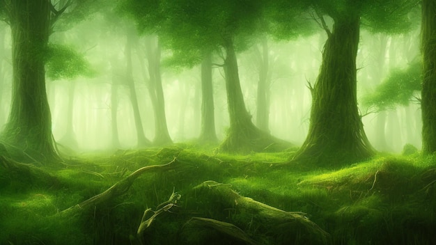 Background forest daytime