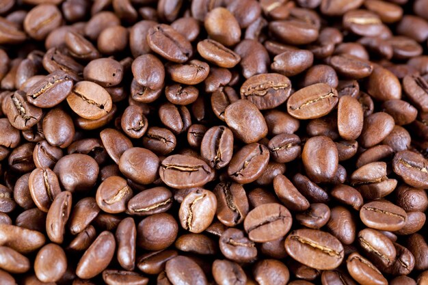 Background from coffee beans