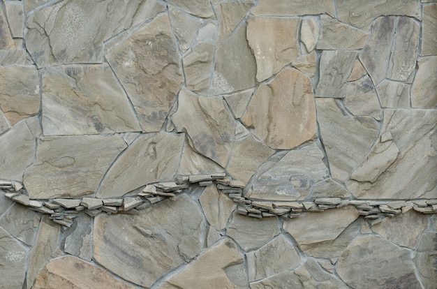 Background from natural stone of different sizes