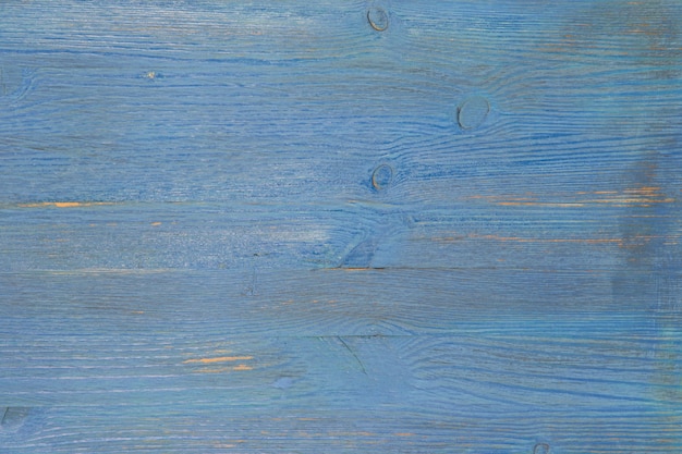 background from textured aged boards of a blue color.
