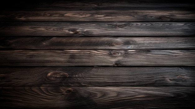 Background from wooden boards Generative AI