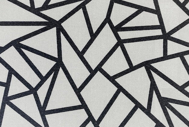 Background fromgeometric cloth pattern, closeup