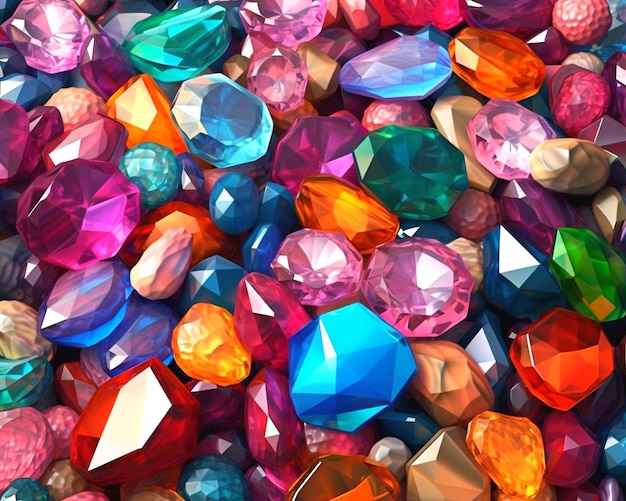 Photo background for gems