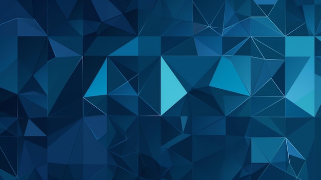 Photo background geometric polygonal blue for desktop and wallpaper