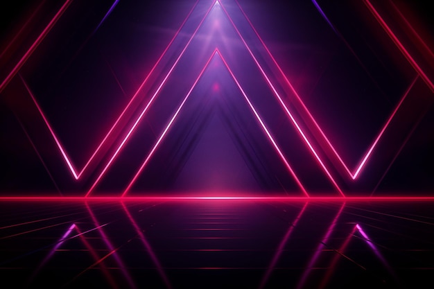 Background geometric red lights