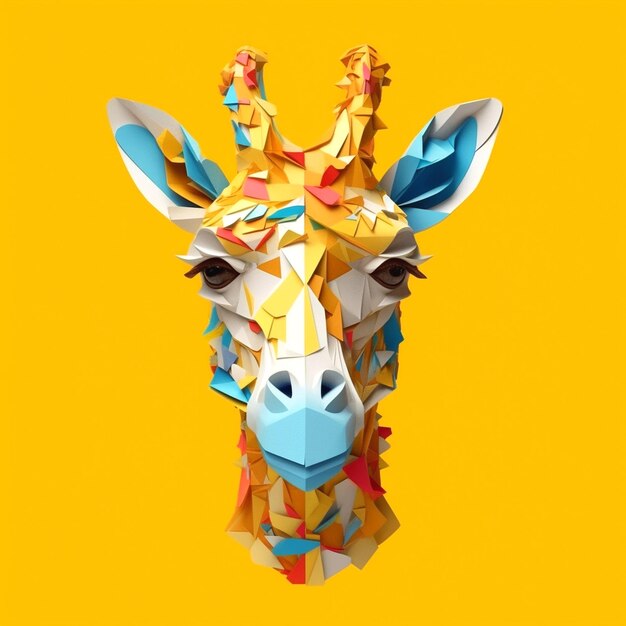 Background for giraffe