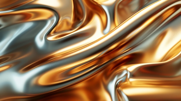 background of golden sea waves like caramel