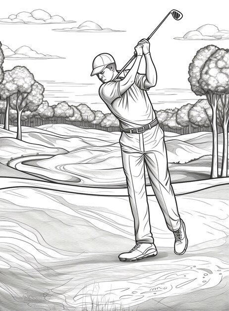 background for golf