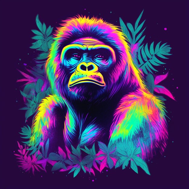 background for gorilla