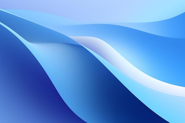 Background gradient design wave blue modern abstract