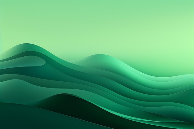 Background gradient green tones