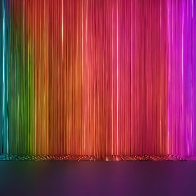 Background of gradient lights