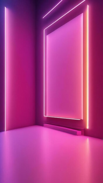 Background of gradient lights