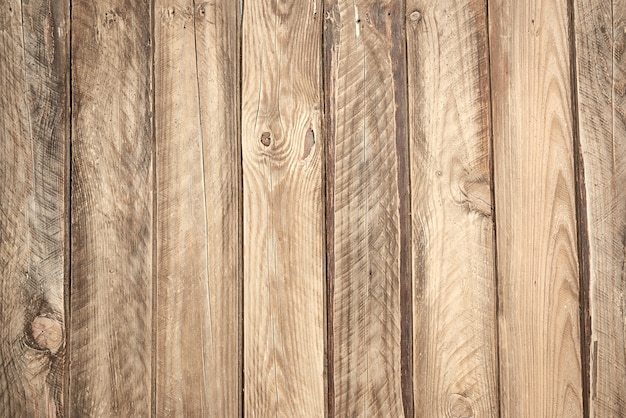 Background of gray wooden boards with cracks