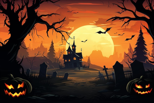 Premium Photo | Background halloween simple