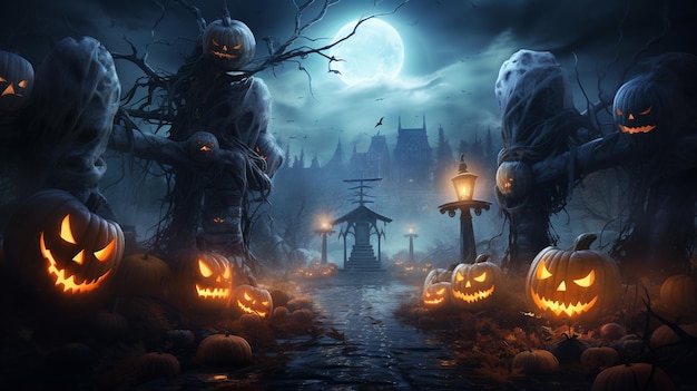 Photo background halloween