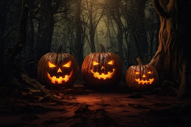 Premium AI Image | Background for Halloween